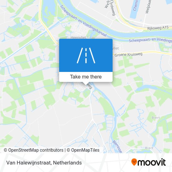 Van Halewijnstraat map