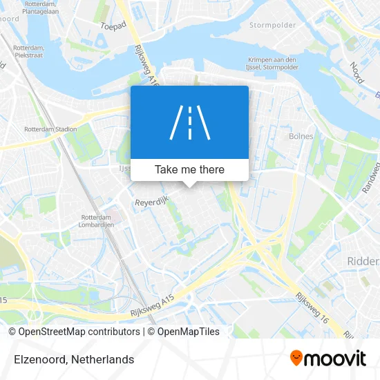 Elzenoord map