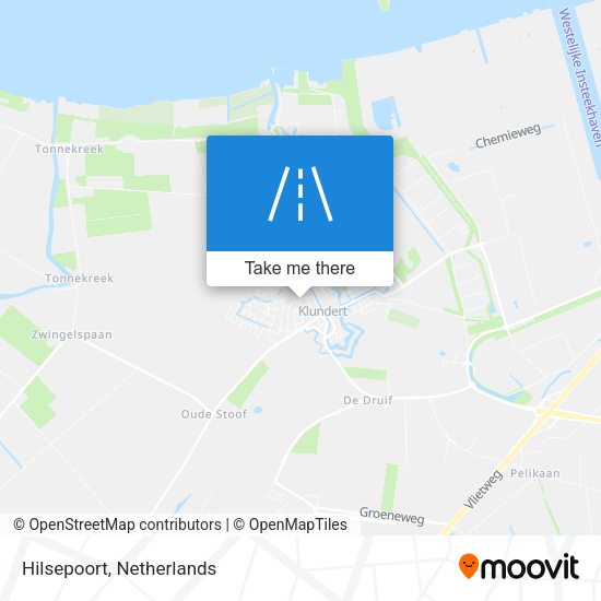 Hilsepoort map