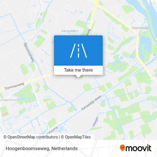 Hoogenboomseweg map