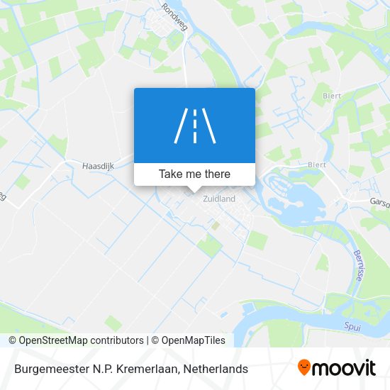 Burgemeester N.P. Kremerlaan map