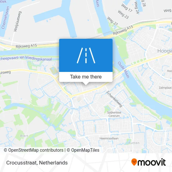 Crocusstraat map