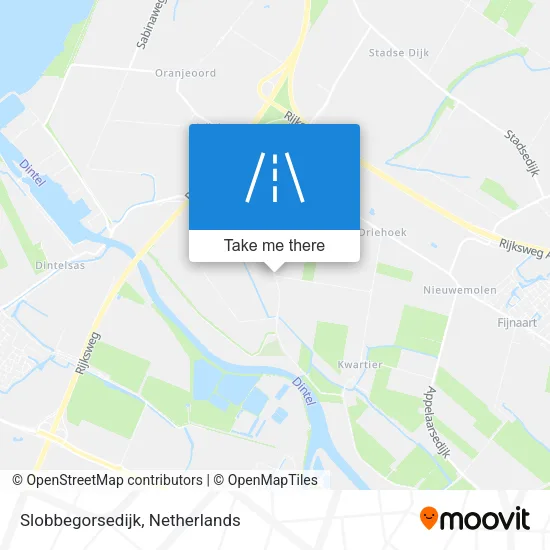Slobbegorsedijk map