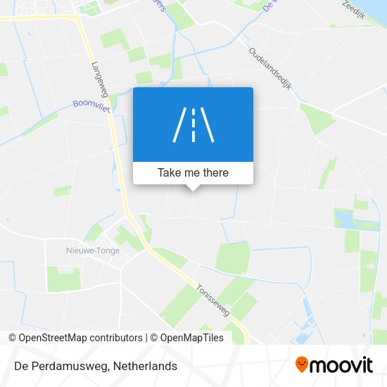 De Perdamusweg map