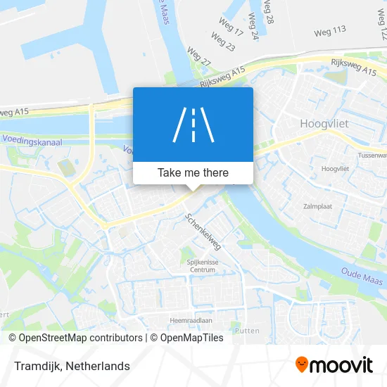 Tramdijk map