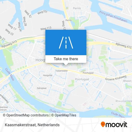 Kaasmakerstraat map