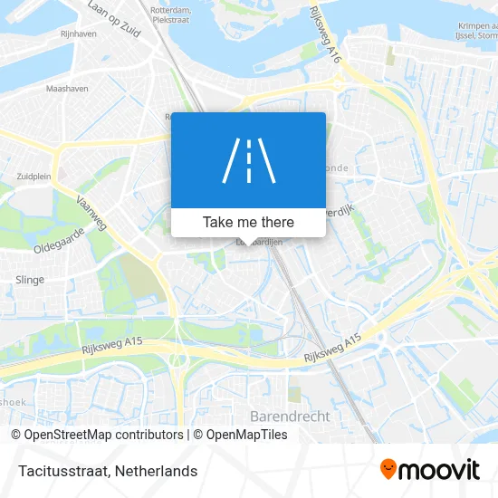 Tacitusstraat map