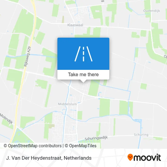 J. Van Der Heydenstraat map