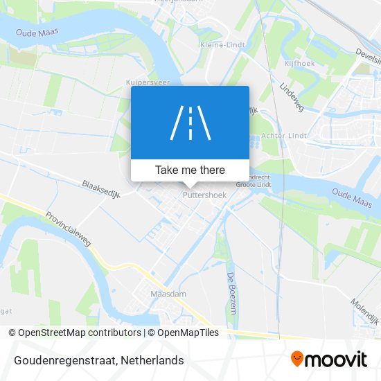 Goudenregenstraat map