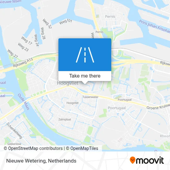 Nieuwe Wetering map