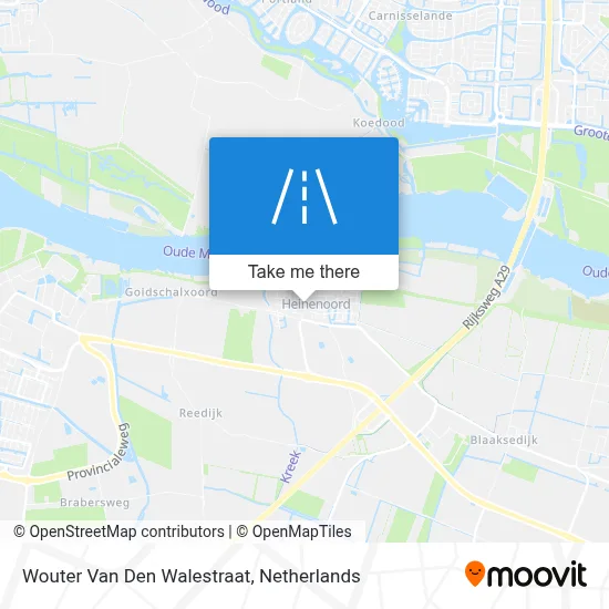 Wouter Van Den Walestraat map