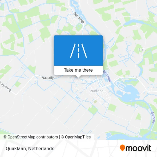 Quaklaan map