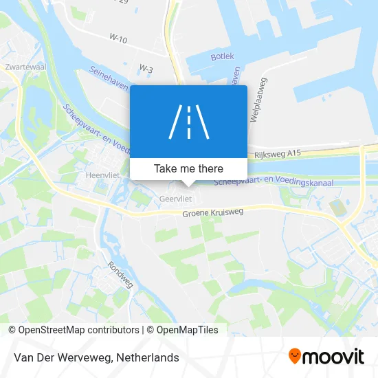 Van Der Werveweg map