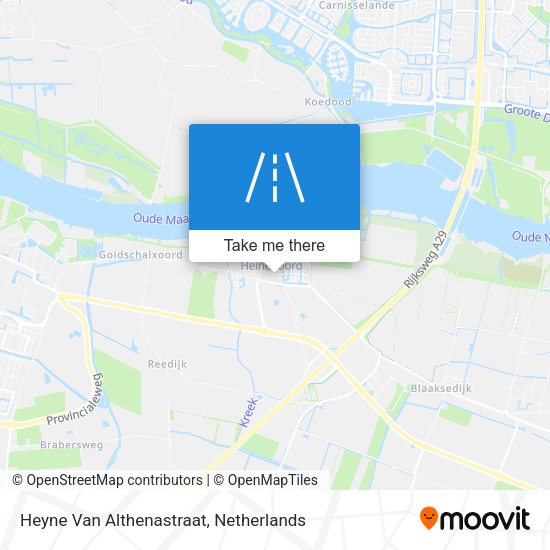 Heyne Van Althenastraat map