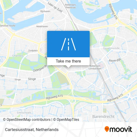 Cartesiusstraat map