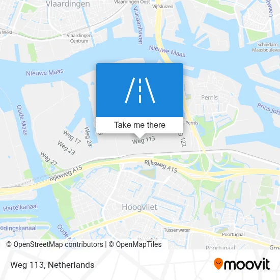 Weg 113 map