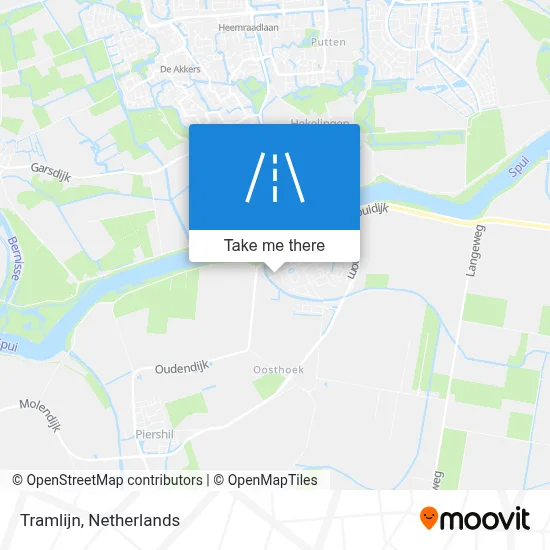 Tramlijn map