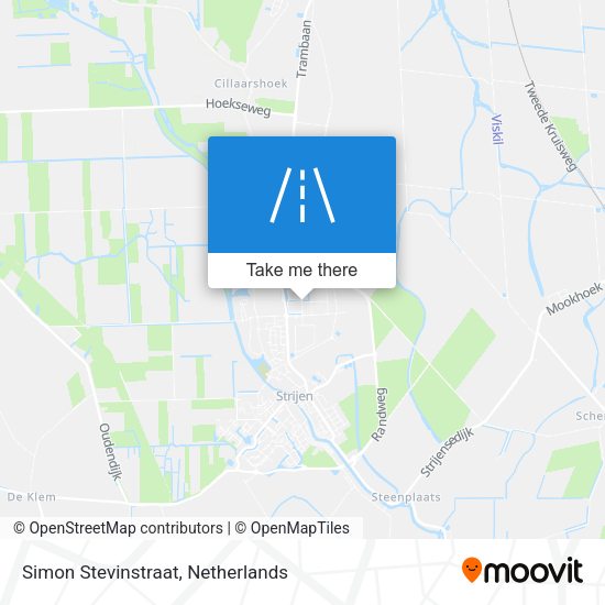 Simon Stevinstraat map