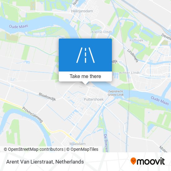 Arent Van Lierstraat map