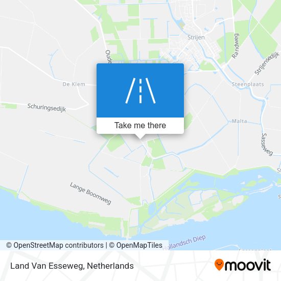 Land Van Esseweg map