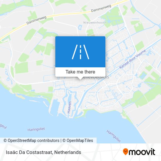 Isaäc Da Costastraat map