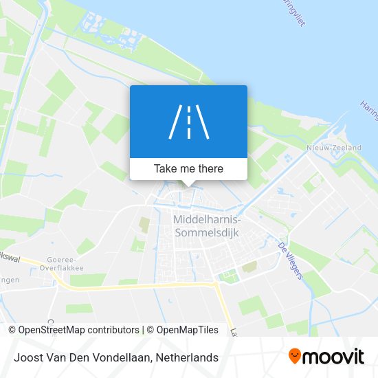 Joost Van Den Vondellaan map