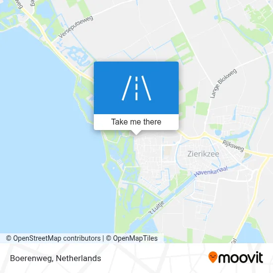 Boerenweg map