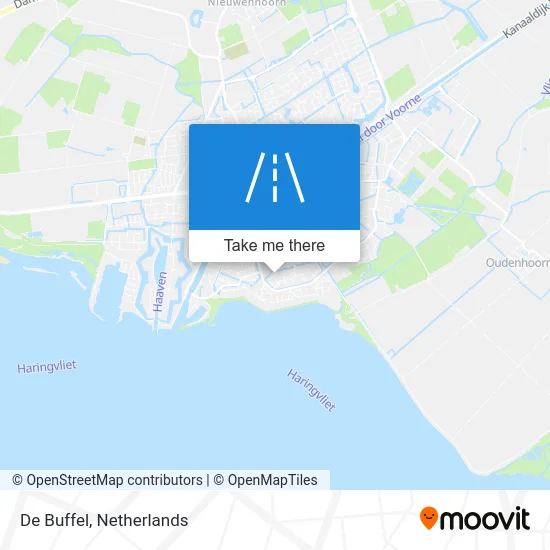 De Buffel map