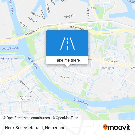 Henk Sneevlietstraat map