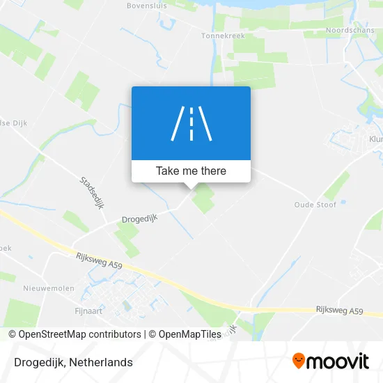 Drogedijk map