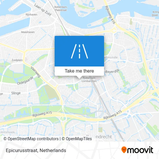 Epicurusstraat map
