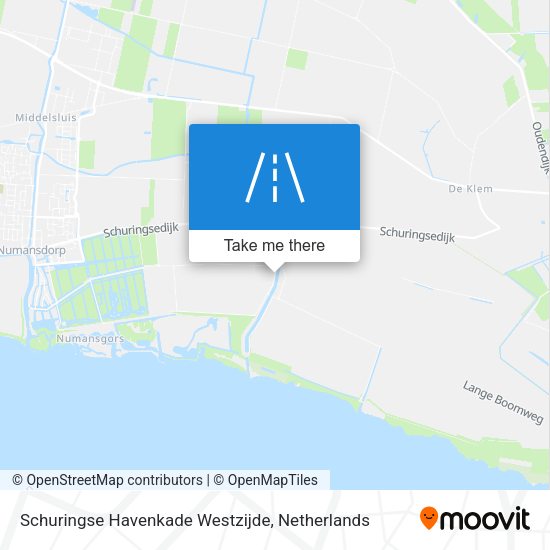 Schuringse Havenkade Westzijde map