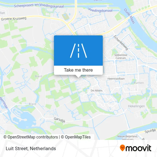 Luitstraat map