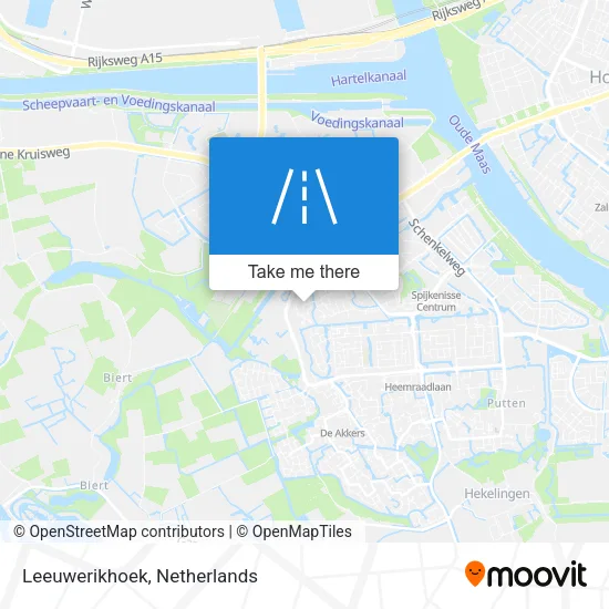 Leeuwerikhoek map