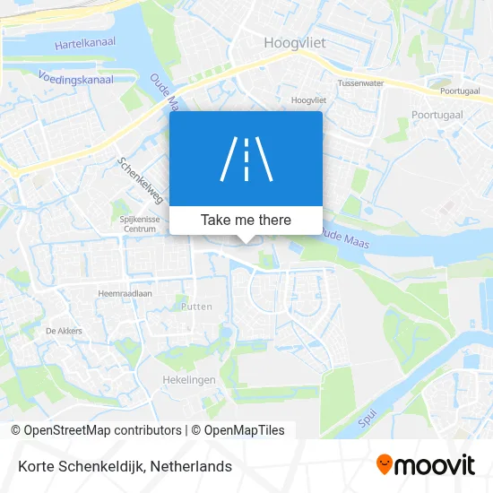 Korte Schenkeldijk map