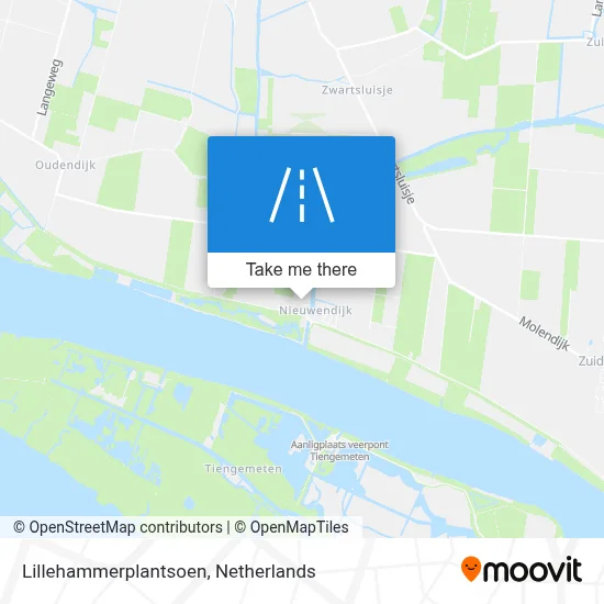 Lillehammerplantsoen map