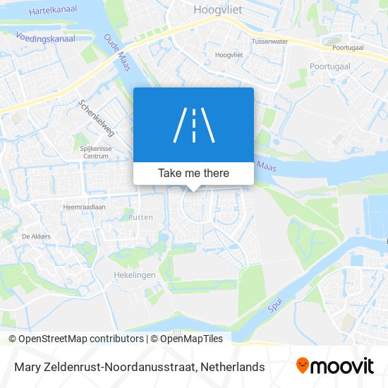 Mary Zeldenrust-Noordanusstraat map