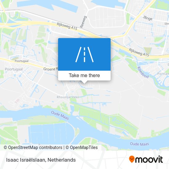 Isaac Israëlslaan map