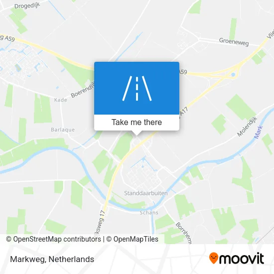 Markweg map
