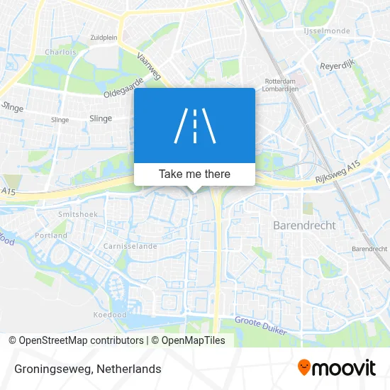 Groningseweg map
