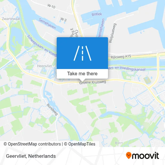 Geervliet map