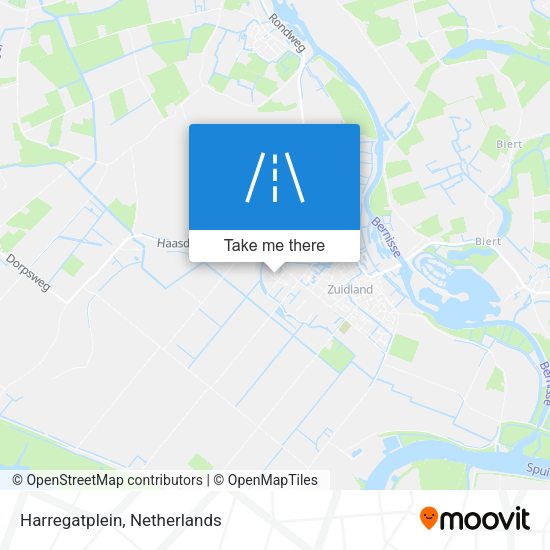 Harregatplein map