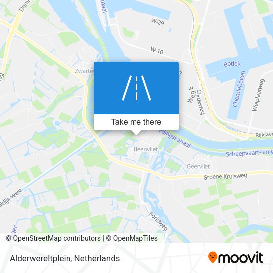 Alderwereltplein map