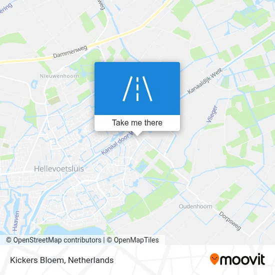 Kickers Bloem map
