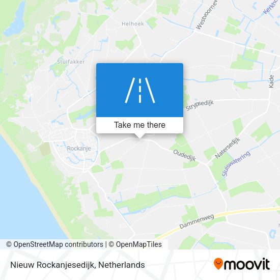 Nieuw Rockanjesedijk map
