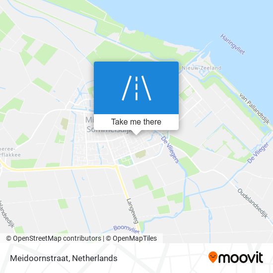 Meidoornstraat map