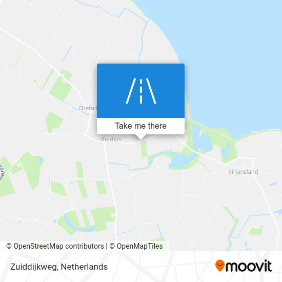 Zuiddijkweg map