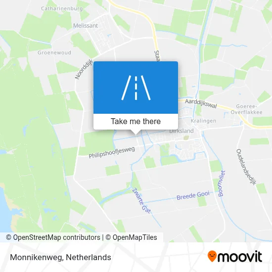 Monnikenweg map