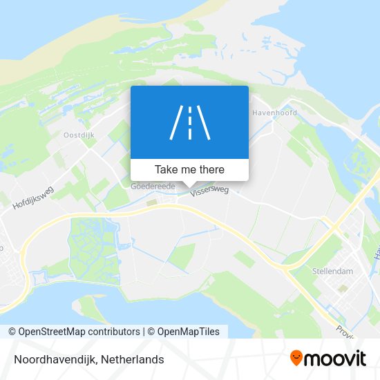 Noordhavendijk map