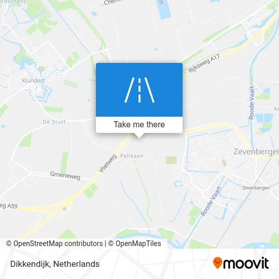 Dikkendijk map